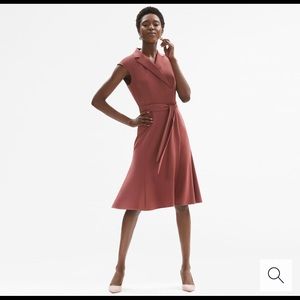 NWT MM LaFleur Isabelle Dress - Brick Red